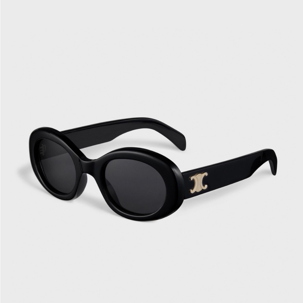 Celine Triomphe Oval Sunglasses